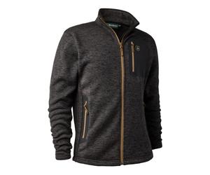 Deerhunter Lady Sarek Knitted Jacket Dark Grey Melange