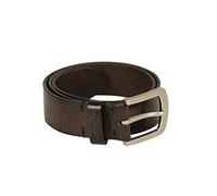 Deerhunter Leather Belt, width 4 cm Dark Brown 115cm Brown - Hunting outdoor gear for Men