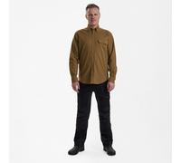Deerhunter Liam Shirt Ocher Brown 51/52 Brown Hunting shirt breathable cotton