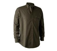 Deerhunter Liam Shirt Tarmac Green 47/48 Green - Hunting Shirt Breathable Cotton for Men