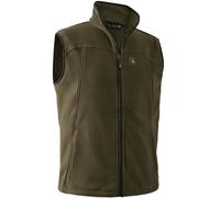 Deerhunter Mens Eagle Fleece Waistcoat Gilet Tarmac Green Sizes Small To 3XL