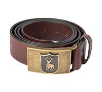 Deerhunter Men's Genuine Leather Belt with Large Buckle Cognac Brown (One Size), brown, 115 cm