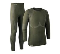 Deerhunter Men's Performance Underwear Set - Forest night X-large/XX-Large Green - Hunting outdoor gear for Men