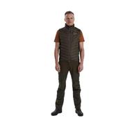 Deerhunter Moor Padded Waistcoat w. Knit Timber XXXXX-Large Green - Hunting outdoor gear for Men