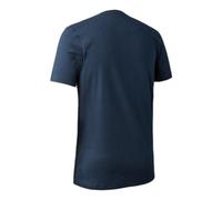 Deerhunter Nolan T-Shirt - XXXX-Large - Hunting Shirt Breathable Cotton for Men Brown
