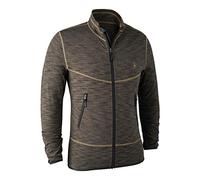 Deerhunter Norden Insulated Fleece - Brown Mel. XXX-Large Brown - Hunting outdoor gear for Men
