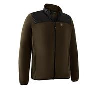 Deerhunter Northward Fleece Jacket Chestnut Brown Medium - Hunting jacket insulated weatherproof for Men