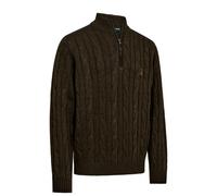 Deerhunter - Randall Knit with 1/2-Zip - Jumper size S, black