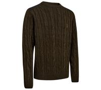 Deerhunter Men's Jumper Randall Tricot Collar Round - Art Green X-LargeX-Large