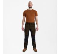 Deerhunter Rogaland Stretch Trousers with Contrast Fallen Leaf C60 - Hunting Trousers Waterproof Durable for Men Green