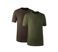 Deerhunter T-Shirt 2-Pack XXXX-Large - Hunting shirt breathable cotton for Men