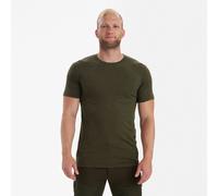 Deerhunter T-Shirt Top 8394 Basic O Neck 2 Pack Green/Brown Hunting RRP£39.99