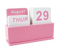 DEERINE Wooden Block Perpetual Calendar, DBC01P