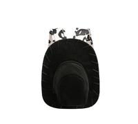 Deermisu Cowboy Hat Backpack，Cosplay Toy Costume Backpacks with Adjustable Length Shoulder Strap,Bag for Birthday Party Gift, Black, One Size