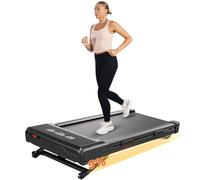 DeerRun Raceable Walking Pad with 9% Incline for Home, Under Desk Treadmill, MAX 136KG, Suitable for High-Tech Equipment, APP Control, Running Machine with Training Courses and Multi-Runner Races