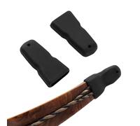 Deerseeker Outdoor Deerseeker Recurve Bow Tip Protector Longbow Tip Guard Archery Silicon Recurve Tip Protection Hunting Accessories with 2 Pack