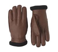 Deerskin Primaloft Rib Glove- Brown - male - Hestra - Gloves - Brown - 11 IN - Accessories 11 IN