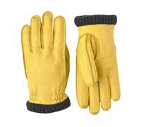 Deerskin Primaloft Rib Gloves- Yellow - male - Hestra - Gloves - Yellow - 8 IN - Accessories 8 IN