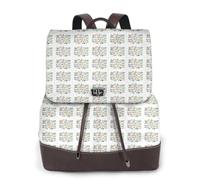 DEETTY Stylish Learning Alphabets With Dinosaurs Print Elegant Women'S Backpack Lightweight Versatile Fashion Rucksack For Travel Work