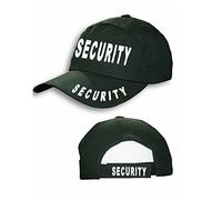 deevan Unisex SWAT FBI Police Security Black Hat Adults Outdoor Sports Baseball Cap UK (Security Hat, Black)