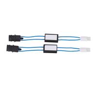 Deevayum 2PCS T10 LED Decoder, Error Free Warning Canceller | Anti Flicker Resistor Adapter, ABS Housing, Plug and Play, 2 Pack, Warning Canceller Device