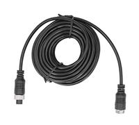Deevayum Backup Camera Extension Cable, 33ft 4 Pin Weatherproof | ABS and Metal, Double-shielded Signal, Truck Trailer Use, CCTV, for Actros MAN DAF ISUZU TATRA