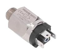 Deevayum Diaphragm Type Pressure Switch, Adjustable 1/4in Steel | Pneumatic Pump Use, Stainless Steel and Rubber, Compressed Air or Water, 1/4in Thread, 0.1 to 1 MPa Range