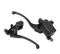 Deevayum Motorcycle Brake Master Cylinder, 25mm Handlebar Fit | Motorcycle Lever Controls, Aluminum Alloy, 10mm Thread, 14mm Bore, Left and Right Pair, Fits Shadow 400