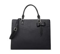 DEEVORCA Women Handbag Fashion Ladies Shoulder Bag Top Handle Bow Decoration Removable Shoulder Strap Crossbody Bag Travel Dating Party Messenger Bag Waterproof PU Black