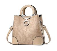 DEEVORCA Women Handbags Elegant Women Shoulder Bag Exquisite Embossed Design Removable Shoulder Strap Sufficient Capacity Crossbody Bags Travel Dating Vacation Tote Bags Waterproof PU Yellow