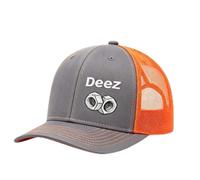 Deez Embroidered Hat, Fun Truck Hat, Deez Nuts Hat, 3D Embroidered Mesh Baseball Hat, Humorous Gag Gift