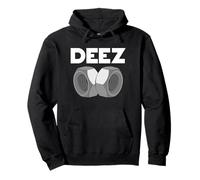 Deez Hex Nuts Funny Sarcasm Pun Trendy Memes Pullover Hoodie