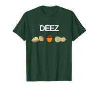 Deez Nuts Funny Nut T-Shirt T-Shirt, Men, Dark Green, Small