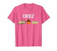 Deez Nuts Funny Nut T-Shirt T-Shirt, Men, Pink Heather, Medium
