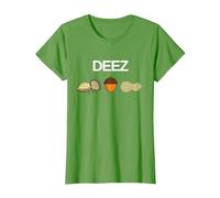 Deez Nuts Funny Nut T-Shirt T-Shirt, Women, Grass Green, Large
