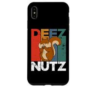 Deez Nutz Nutcracker Squirrel Gopher Chipmunk Dees Nuts Case for iPhone XS Max