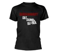 Def, Dumb & Blonde Cotton T-Shirt Debbie Harry Black XL