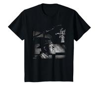 Def Jam Records Russell Simmons by Michael Grecco T-Shirt, Youth, Black, Medium