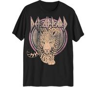 Def Leopard High 'n' Dry Hysteria World Tour Band Tee Men's and Women's Short Sleeve T-Shirt(X-Large)