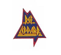 Def Leppard Blue Hard Rock Band Patch Badge Embroidered Iron on Applique Patch Accessory