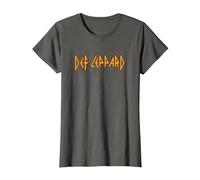 Def Leppard - Classic Logo T-Shirt, Women, Asphalt Grey, Medium