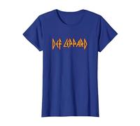 Def Leppard - Classic Logo T-Shirt, Women, Royal Blue, X-Large