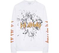Def Leppard DEFLLST15MW02 T-Shirt, White, Medium