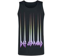 Def Leppard Gradient Logo Vest black S