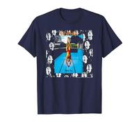 Def Leppard - High 'n' Dry Album T-Shirt, Men, Navy Blue, X-Large