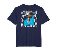 Def Leppard - High 'n' Dry Album T-Shirt, Men's Big and Tall, Navy Blue, 2X Tall