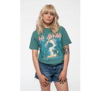 Def Leppard Hysteria Album Art T-Shirt in Green | Size: Large Def Leppard Green L