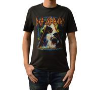 DEF LEPPARD HYSTERIA AMPLIFIED VINTAGE CHARCOAL X LARGE - T-shirt