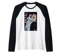 Def Leppard Joe Elliott at Freddie Mercury Tribute 1992 Raglan Baseball Tee
