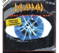 DEF LEPPARD - Make love like a man - Limited French edition with MEDIATOR (Guitar Pick) - 2-TRACK CARD SLEEVE 1) Make love like a man 2) Miss you in a heartbeat CDSINGLE